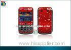 Fashionable Professional Red, White 3m Vinyl Skins For Blackberry 9700 Phones