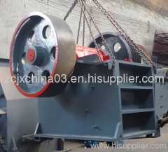 2012 new type jaw crusher rock breaker for hot filling production line