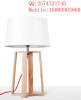 Simple design wood table lamp