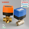 motorized ball valves for HVAC system