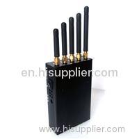5 Powerful Antenna 3G/4G All Frequency Portable Cell Phone Jammer ( 4G LTE + 4G Wimax)