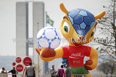 2014 Brazil World Cup Fuleco Inflatable