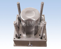 Plastic trash can mould-1