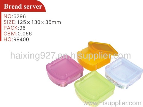 Plastic sandwich box, plastic bread box