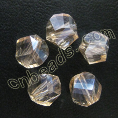 Chinese cut diamond cut crystal beads wholesale from China beads factory