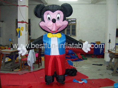 Moving Inflatable Mickey Mouse