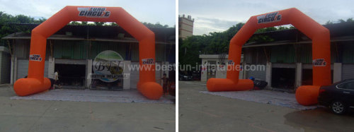 Orange 2013 New Advertising Promotional Inflatable Arch Door