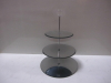 Glass cake stand