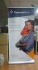 Retractable Design Affordable Roll up Banner Stand, Roll up 85x200