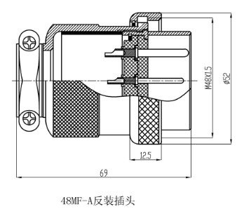 round wire connector