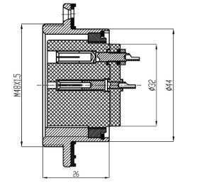 maojwei round wire socket