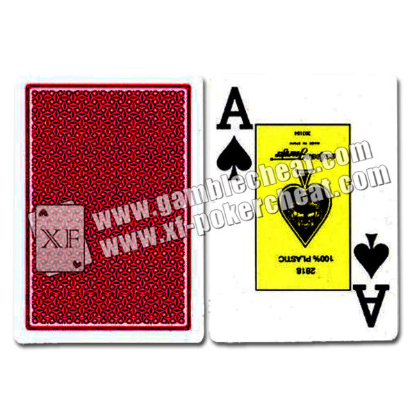 Fournier 100% Plastic Playing Edge Marked Cards