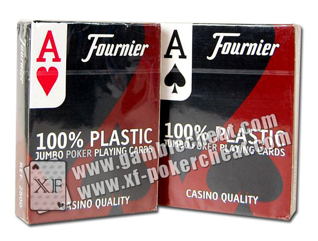 Fournier 100% Plastic Playing Edge Marked Cards