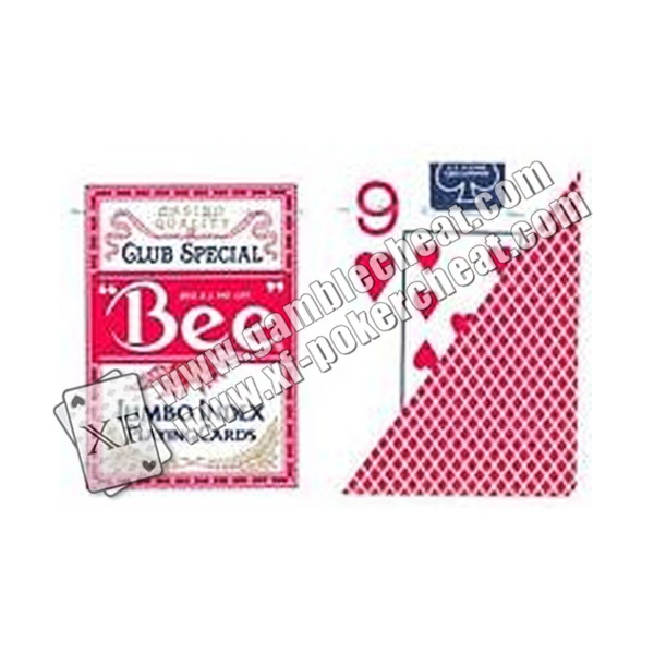 Bee Club Special Poker Side playing Edge Marked Cards