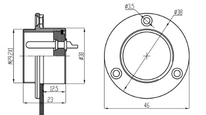 zjpt electronic connector socket