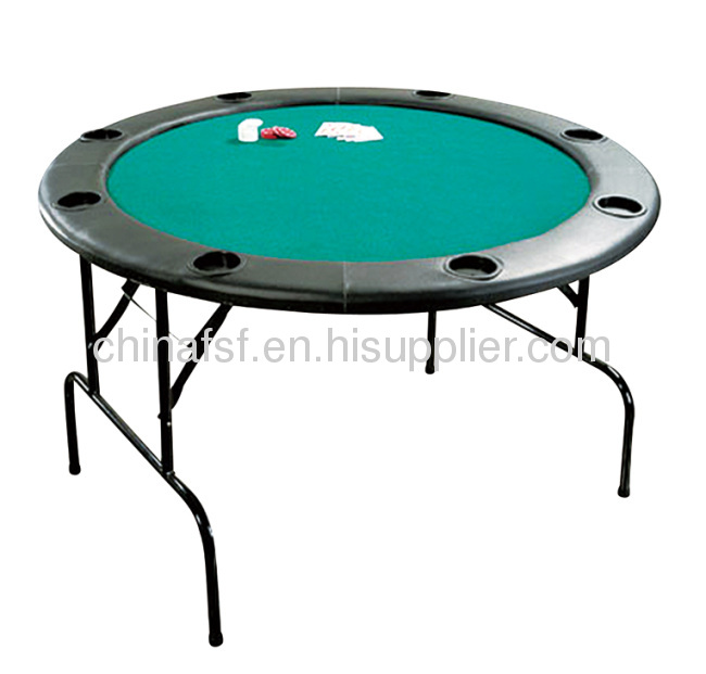 Master folding casino table with Green cloth 