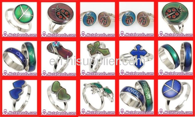 2013 Cheap Personalized Change Color Mood Valentine Heart Ring