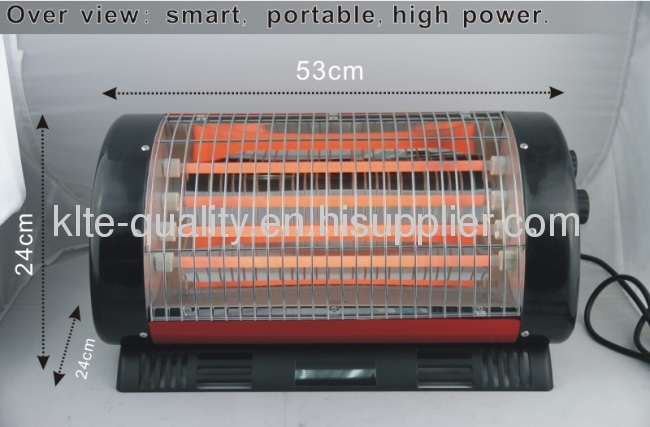 quartz heater with timer