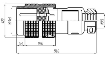 metal connector plug