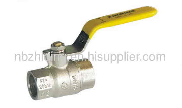 EN331 Approved MOP5-20,F/F Full Port Ball Valve With Steel Lever Handle