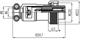 round cable connector 