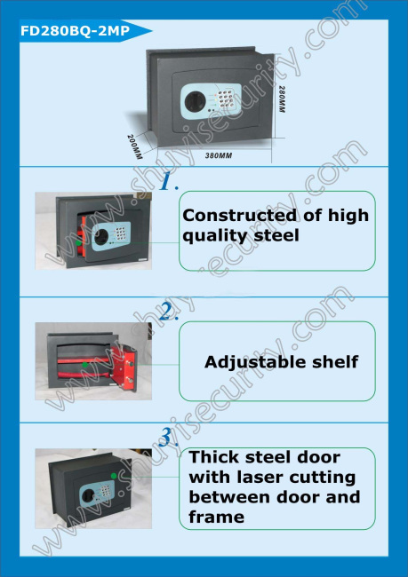 laser cutting hidden wall safe