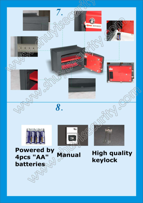 laser cutting hidden wall safe