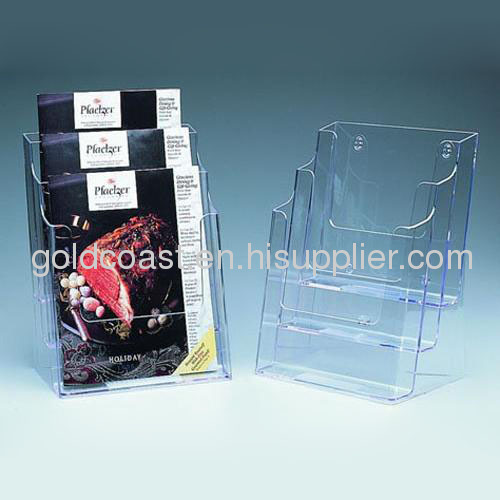 1/3 A4 brochure holders with business card holder