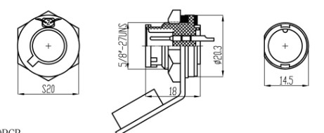 waterproof wire plug and socket