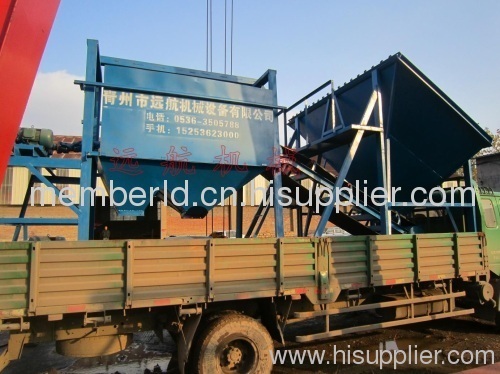 8~500t/h wheeled sand washer