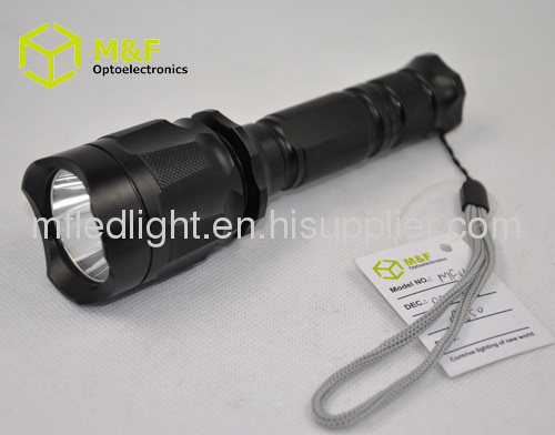 10W XML T6 rechargeable LED Torch flashlight reinforced