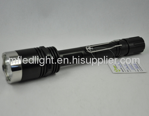 Multifunction powerful zoomable portable Aluminum cree xml t6 led flashlight 