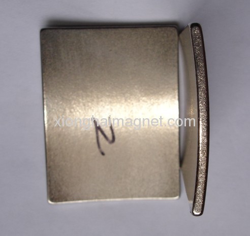 N35-N50 Arc segment Neodymium magnets Rare Earth