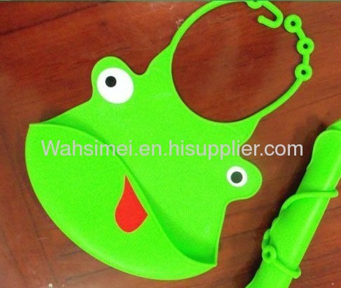 Fashionable And Eco-friendly Lovely Silicon Baby Bibs