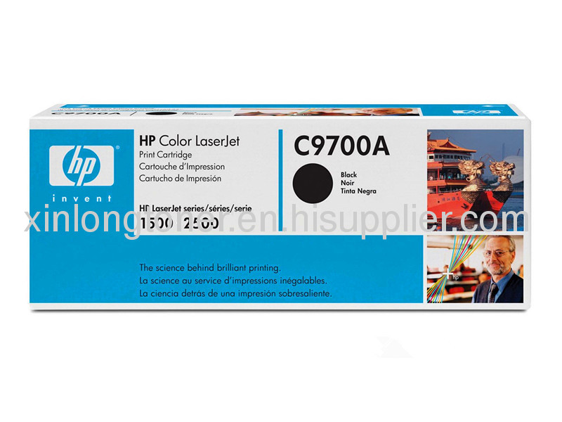 High Page Yield HP C9700A Black New Original Toner Cartridge at Competitive Price Factory Direct Export