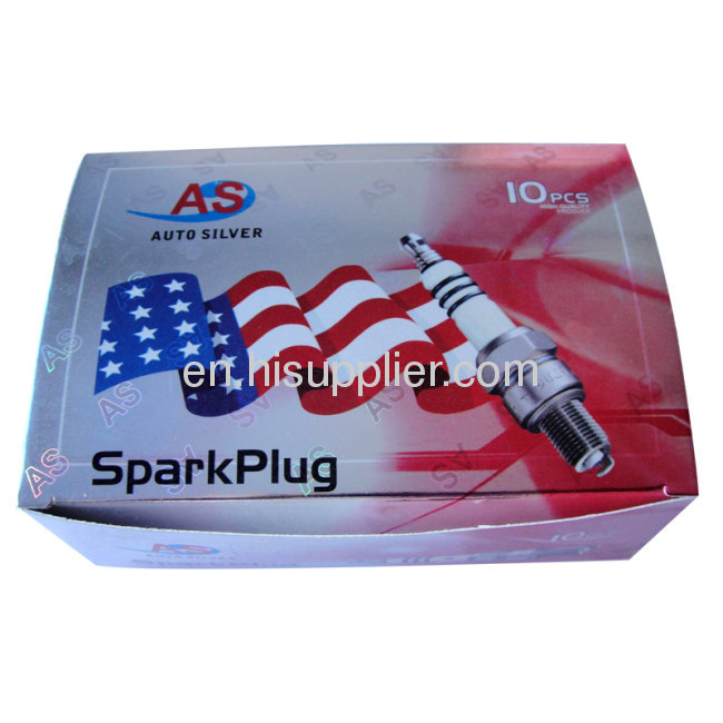 Long power spark plug for automobile generator water pump F7TC