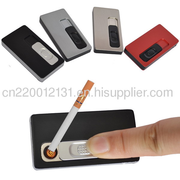 newest fashion Eco-friendly usb recharged lighter company christmas promotion gift