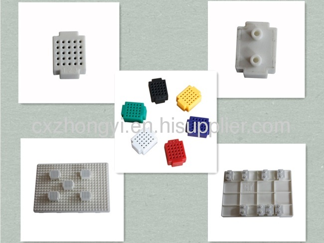 ZY-25 - - 25 tie-points solderless breadboard