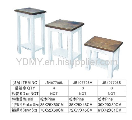 wooden stool