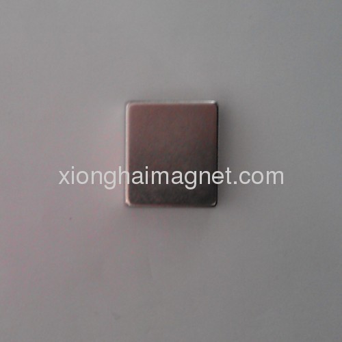 Nickel-Plated Sintered Neodymium Magnets Block Rare Earth N38H