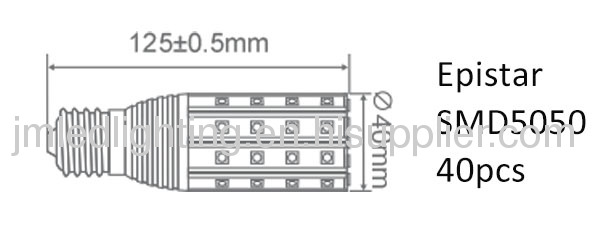 6.5w corn led light lighting for indoor e27 