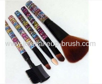 5pcs Mini Essence of Beauty Travcel Kit Makeup Brush Set