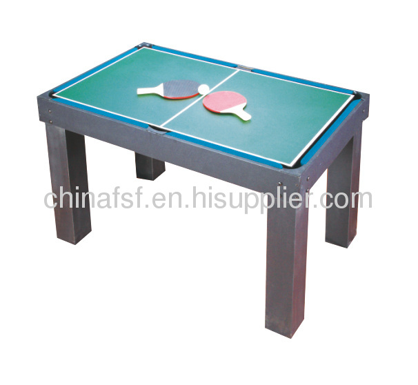 High quality and promotional multi game table 4 in 1 game table