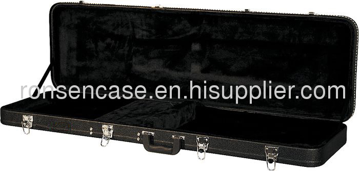 wooden Bass guitar box,hard square bass musical case