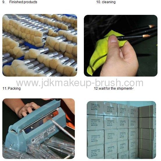 Acrylic handle Powder Brush