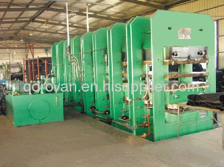 Rubber vulcanizing machines--Frame vulcanizing machine