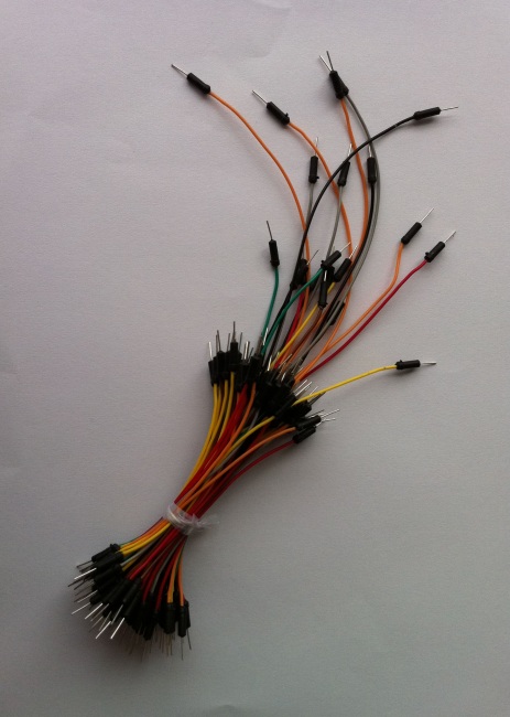 solderless breadboard male jumper wire