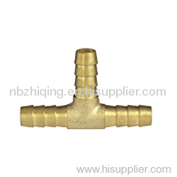 brass T Corrugated fitting