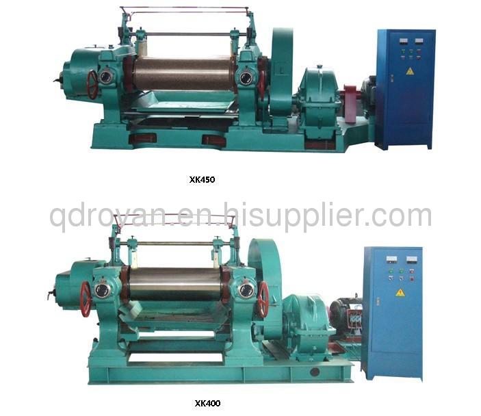 Rubber mixing machines-- Mixing Mill with XK-160/XK250/XK-360