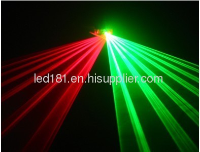 DMX red & green laser 